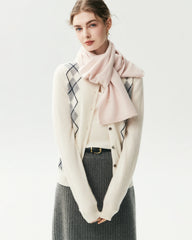 100% Cashmere Classic Knit Scarf