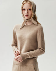 100% Cashmere Mini Triangle Scarf