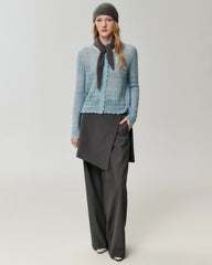 100% Cashmere Mini Triangle Scarf
