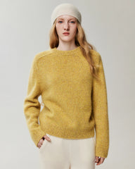 100% Cashmere Oversized Saddle Shoulder Sweater
