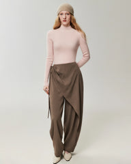 100% Pure Cashmere High Neck Fitted Pullover