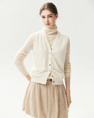 100% Cashmere V-Neck Sweater Vest