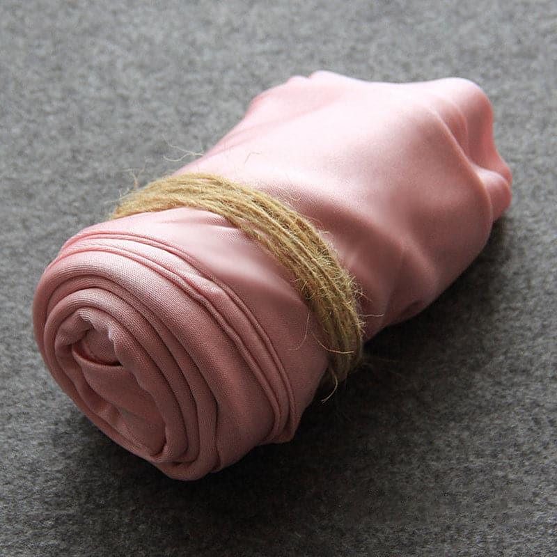 100% Mulberry Silk Long Thermal Underwear Set for Women Dark Pink