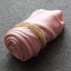 100% Mulberry Silk Long Thermal Underwear Set for Women Dark Pink