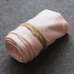 100% Mulberry Silk Long Thermal Underwear Set for Women Light Pink