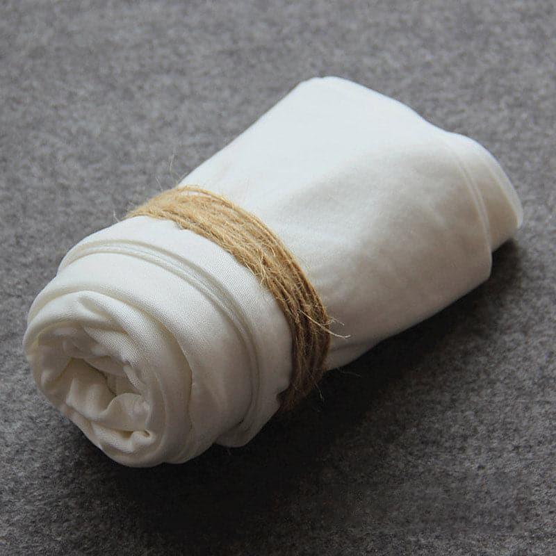 100% Mulberry Silk Long Thermal Underwear Set for Women White