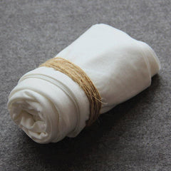 100% Mulberry Silk Long Thermal Underwear Set for Women White