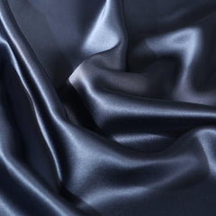 19 Momme 100% Silk Flat Sheet Navy