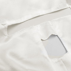 19 Momme Double Face Neck Protection UV Sunscreen Mask White