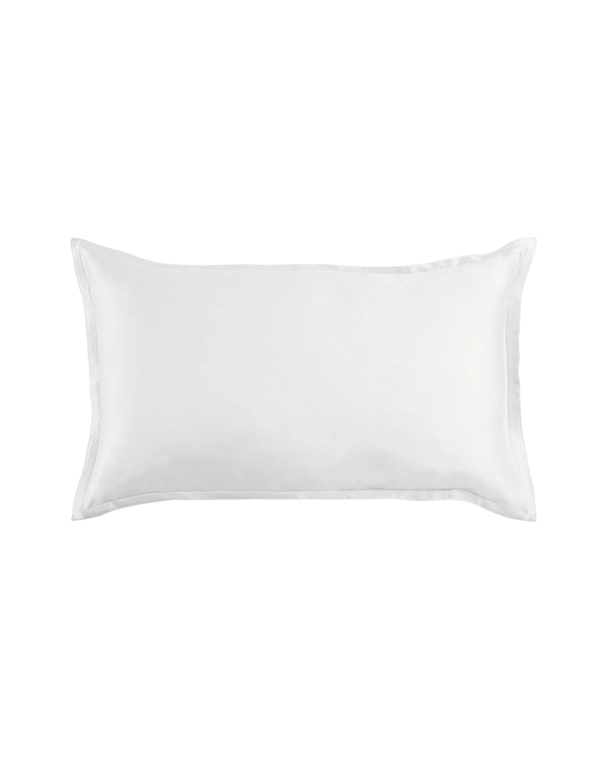 19 Momme Mulberry Silk Oxford Pillowcase White