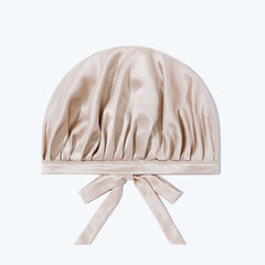 19 Momme Silk Adjustable Design Sleep Cap Champagne