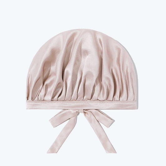 19 Momme Silk Adjustable Design Sleep Cap Pink
