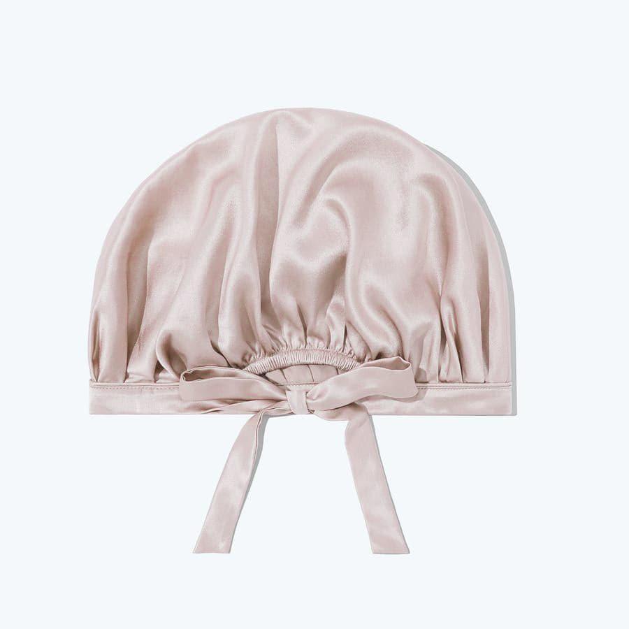 19 Momme Silk Adjustable Design Sleep Cap Pink