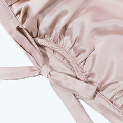 19 Momme Silk Adjustable Design Sleep Cap Pink