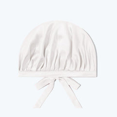 19 Momme Silk Adjustable Design Sleep Cap White