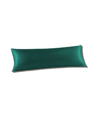 19 Momme Silk Body Pillowcase 20"x54" Dark Green