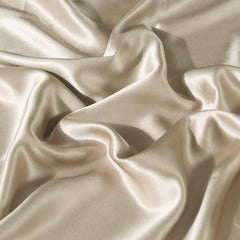 19 Momme Silk Fitted Sheet Champagne