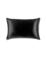 19 Momme Silk Zippered Pillowcase Black