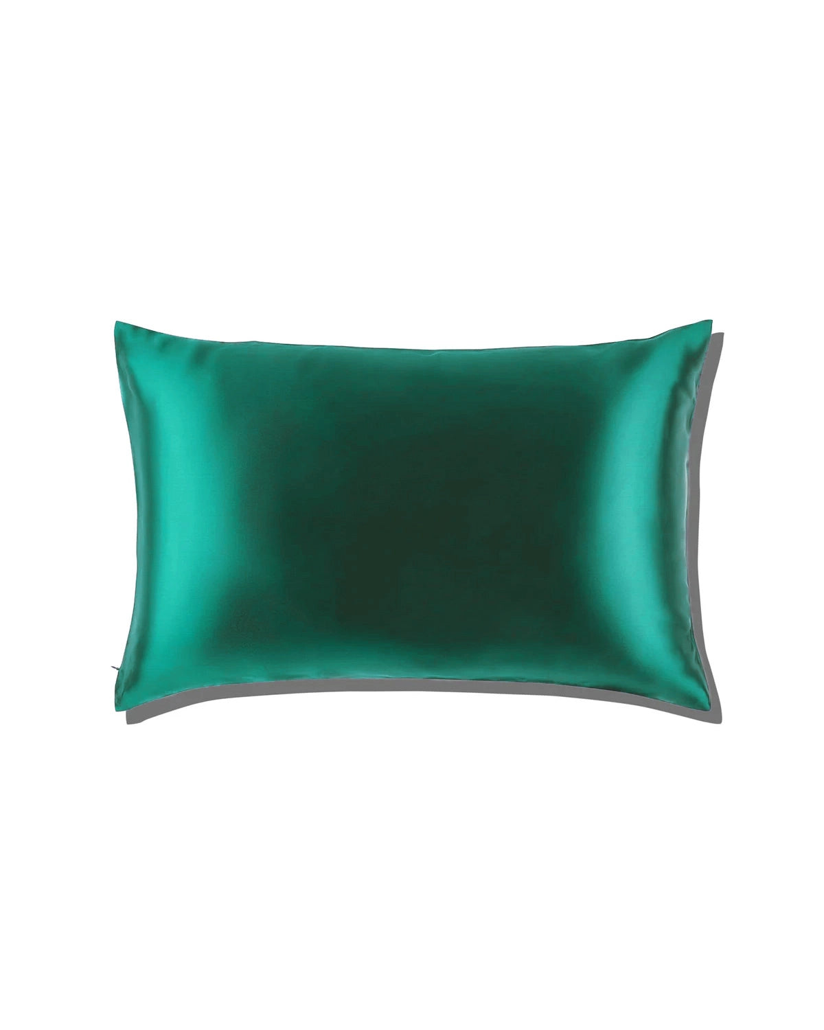 19 Momme Silk Zippered Pillowcase Dark Green