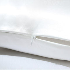 19 Momme Silk Zippered Pillowcase Ivory