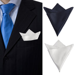 Silk Handkerchief For Men 2PCS