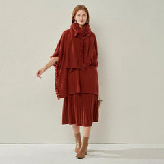 Pure Cashmere A-Line Skirt