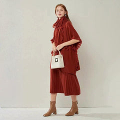 Pure Cashmere A-Line Skirt