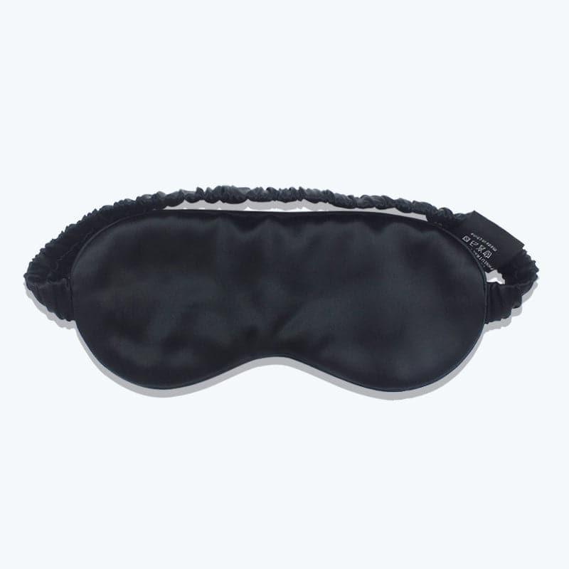 22 Momme Dry Eye Relief Eye Mask Black