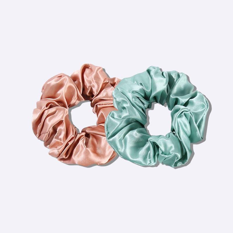22 Momme Large Silk Hair Scrunchies 2PCS