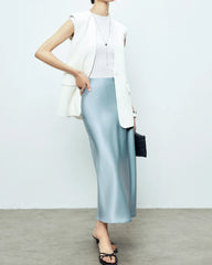 22 Momme Silk Maxi Skirt