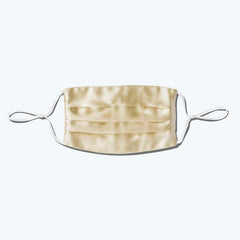 22 Momme Slip Silk Face Mask Sunscreen And Anti-ultraviolet Style Champagne