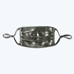 22 Momme Slip Silk Face Mask Sunscreen And Anti-ultraviolet Style Dark Grey