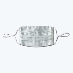 22 Momme Slip Silk Face Mask Sunscreen And Anti-ultraviolet Style White