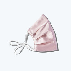 22 Momme Slip Silk Face Mask Sunscreen And Anti-ultraviolet Style Pink