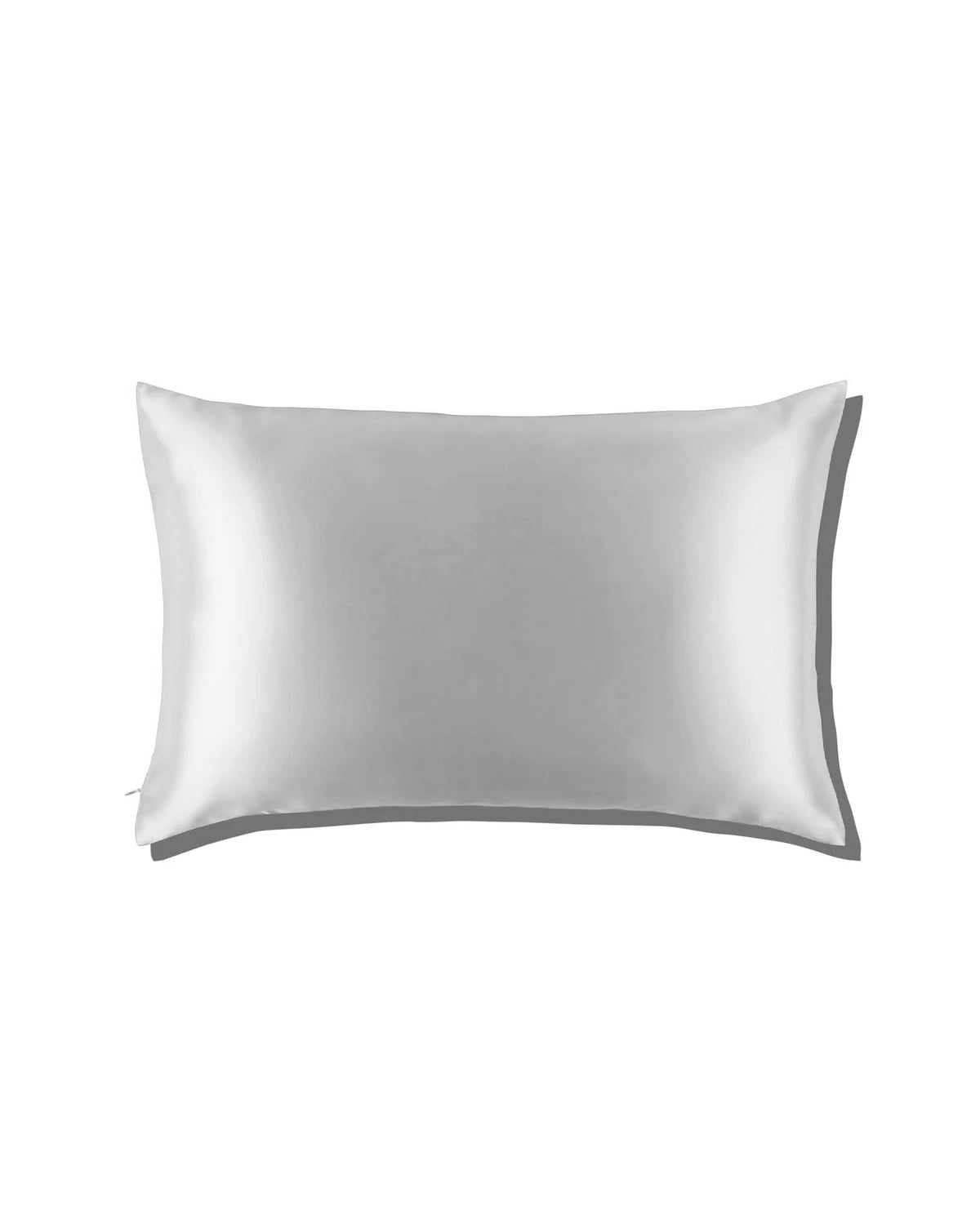 22 Momme Zippered Silk European Pillowcase Grey
