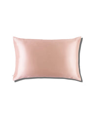 22 Momme Zippered Silk European Pillowcase Pink