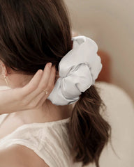 30 Momme Padded Washable Silk Scrunchie 6.5cm