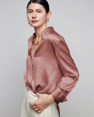 30 Momme Women's Slouchy Silk Shirt