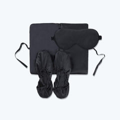 Silk Travel Suit 3 PCS Storage Bag Slippers And Eyemask