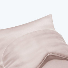 Cushion Eyemask and Storage Bag 3 Pcs Silk Travel Set