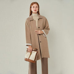 Women Pure Wool Coat