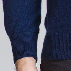 Men's Gentle Zipper Cashmere Turtleneck Sweater