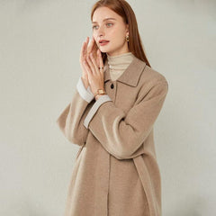Women Pure Wool Coat