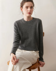 Women’s Basic Crew Neck Cashmere Sweater