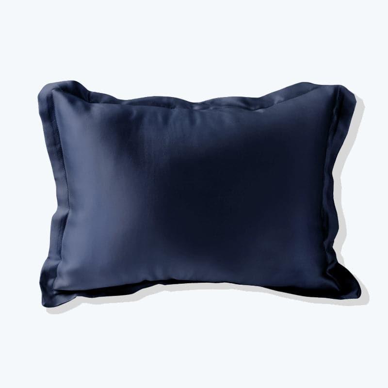 Best Polyester Filled Pillow With Silk Shell Cushion Navy