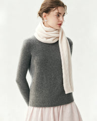 Cashmere Silk Soft Knit Scarf