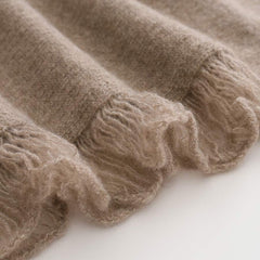 Cashmere Tippet Scarf Brown