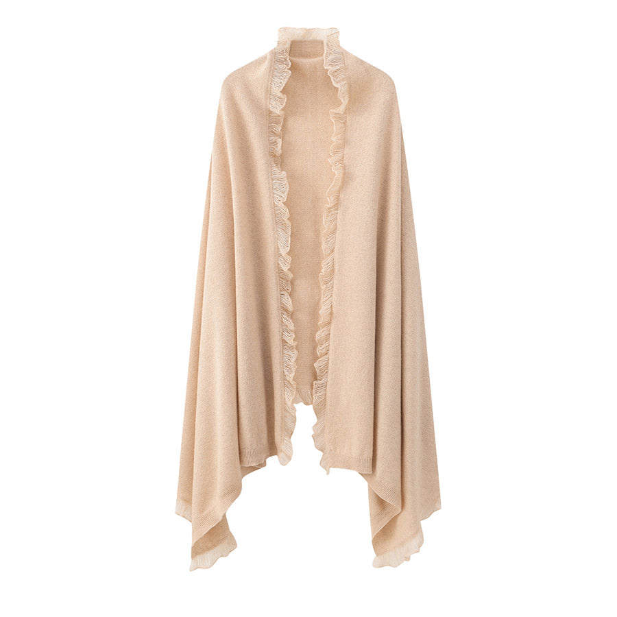 Cashmere Tippet Scarf Beige