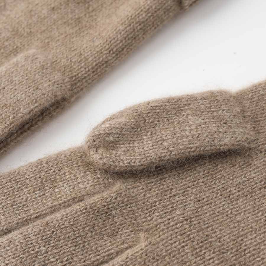 Cashmere Warm Gloves Beige