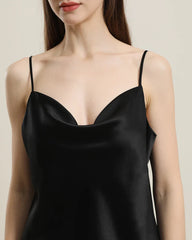 Cowl Neck Camisole Black
